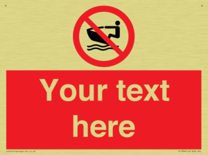 Custom No personal water craft